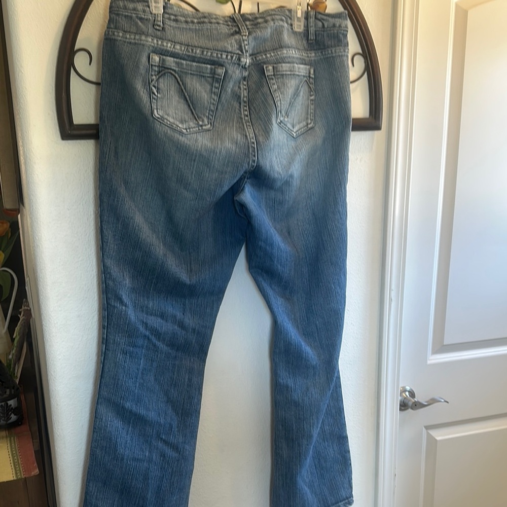 Wah 16W Blue Boot Cut Jeans Classic Denim